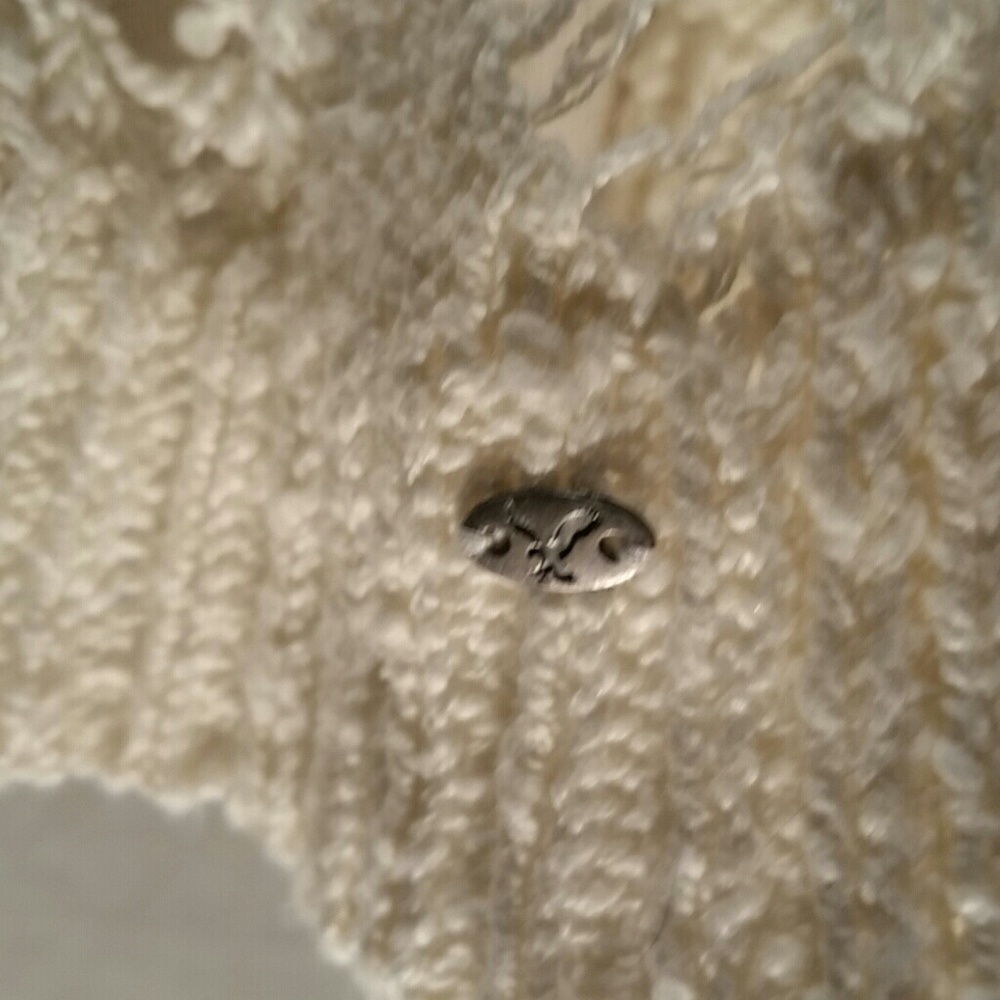 American Eagle sz M open knit sweater like new - Picture 6 of 7